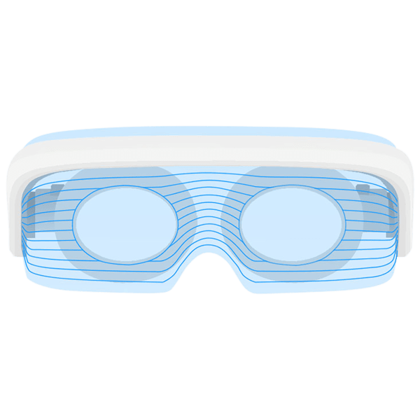 MorningSave Dermalactives 3In1 LED Light Therapy Eye Mask