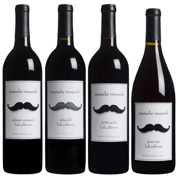 Mustache Vineyards Mixed Reds for Movember