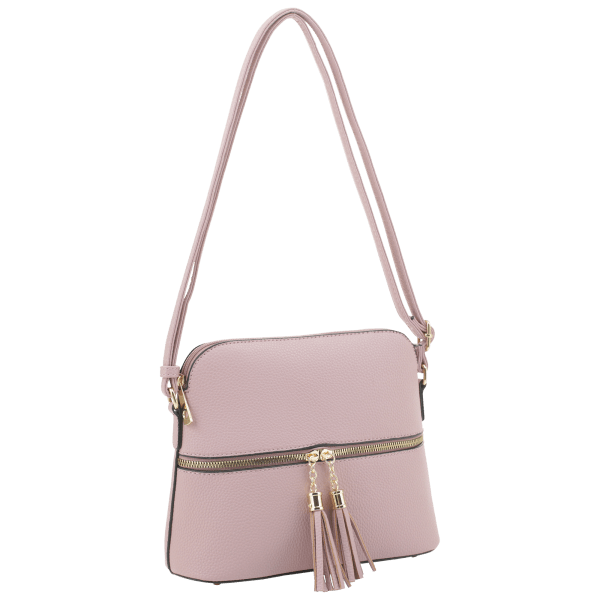 MorningSave: Malibu Skye Crossbody with Zipper Tassel