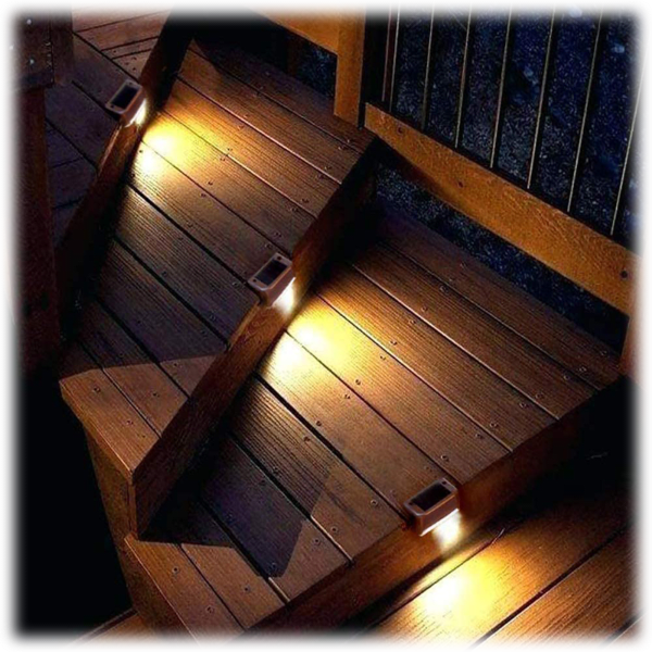 MorningSave: 16-Pack: Boundary Solar Waterproof LED Deck Lights