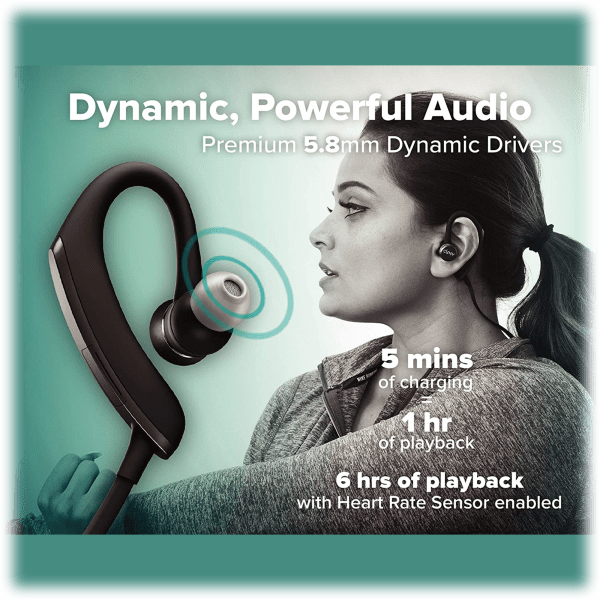 MorningSave Cleer Audio Edge Pulse InEar Wireless Heart Rate Headphones