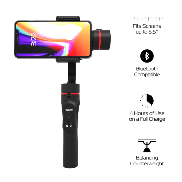 Tzumi SteadyGo Smartphone Stabilizing Gimbal