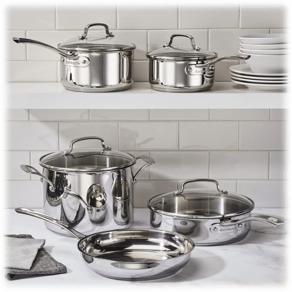 SideDeal: Cuisinart Chef's Classic 9-Piece Stainless Steel Home Gourmet ...