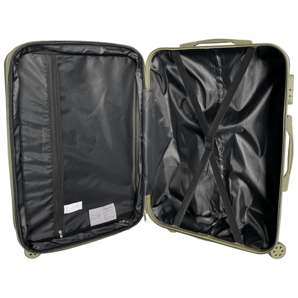 MorningSave: IZOD Janisa 3-Piece Expandable ABS Luggage Set