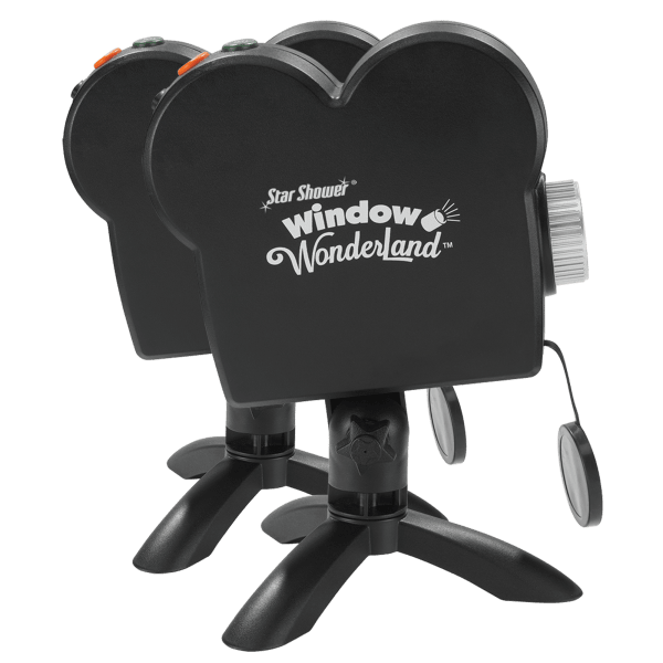 2-Pack: Window Wonderland Deluxe Holiday Projectors