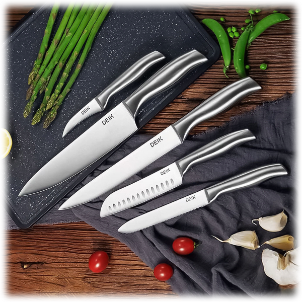 MorningSave: Deik 16-Piece Stainless Steel Knife Set