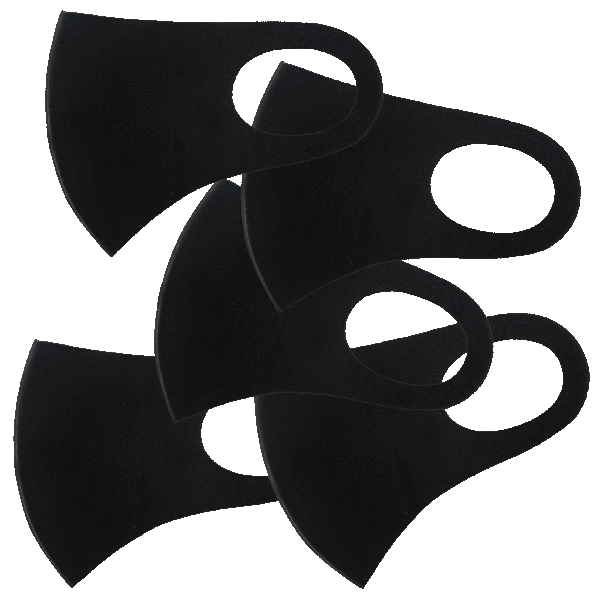 5-Pack Single Layer Reusable Masks