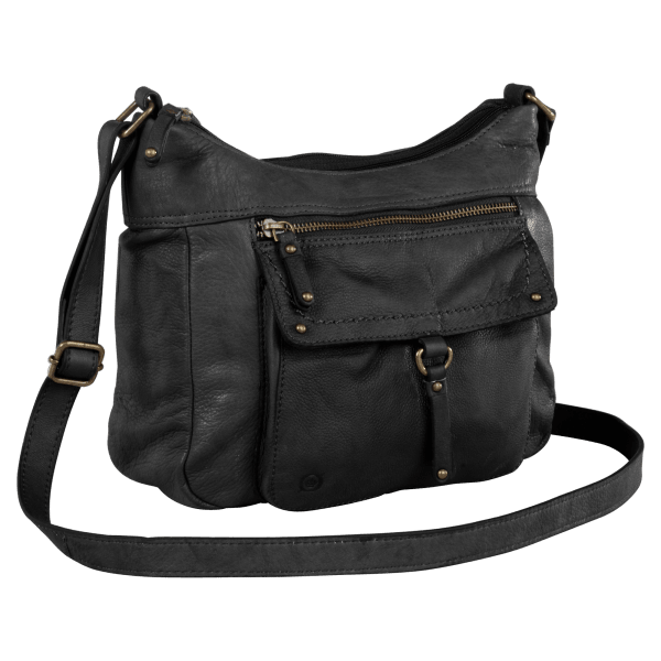 MorningSave: Børn Briarwood Hobo Genuine Leather Crossbody Handbag