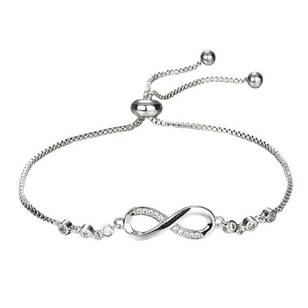 Hollywood Sensation Crystal Infinity Bracelet