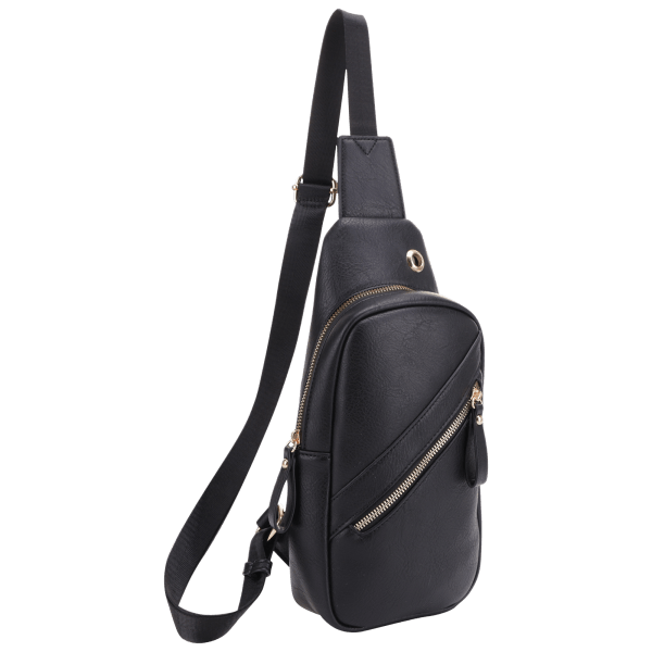 MorningSave: Malibu Skye Grace Sling Bag with Front Zipper Pocket