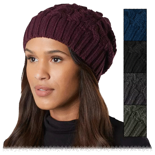 5-Pack: Men's and Women's Knit Beanies