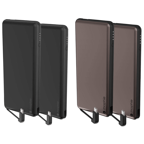 2-Pack: Mophie Powerstation Plus 18W PD 6000mah Charger with USB-C Cable