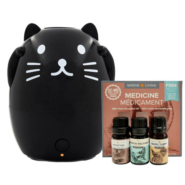 SideDeal GreenAir Aromatherapy Cat or Unicorn Diffuser & Humidifier