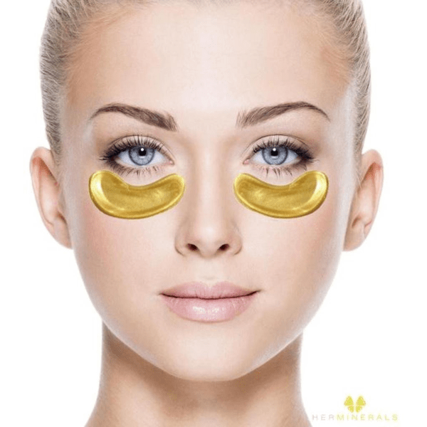 MorningSave HerMinerals 24K Gold Eye Masks (12 Pairs)