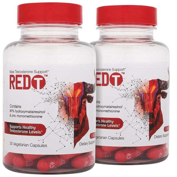 2-Pack: Red-T Zinc Immune Support for Men (60-Day Supply)
