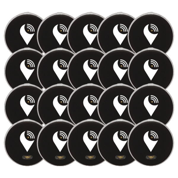 20-Pack TrackR Pixel Bluetooth Tracking Devices With BONUS Batteries