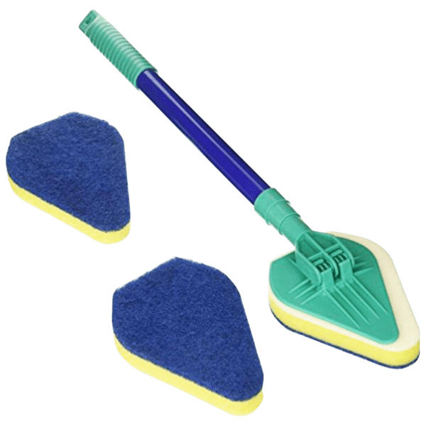 Meh: Clean Reach Extendable Scrubber With Replacement Pads