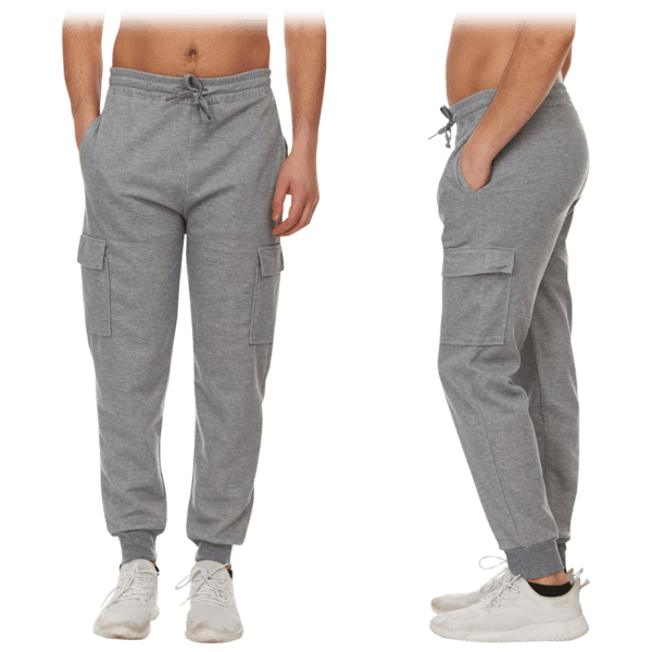 MorningSave: 3-Pack: Men's Jogger Pants with Cargo Pockets