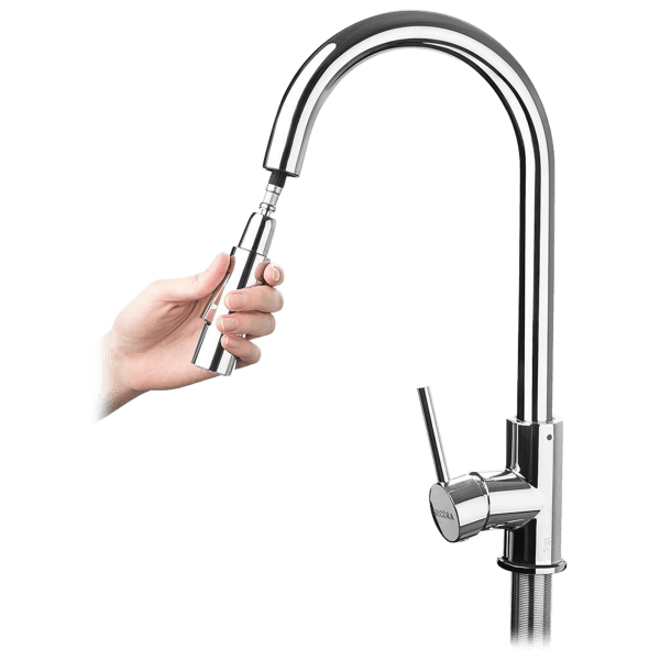 Secura Kitchen Faucet with Pull Down 2 Function Sprayer