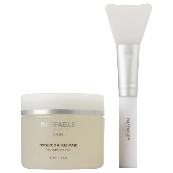 MorningSave: Raffaele Ruberto Prosecco & Peel Mask + Luxe Applicator Brush