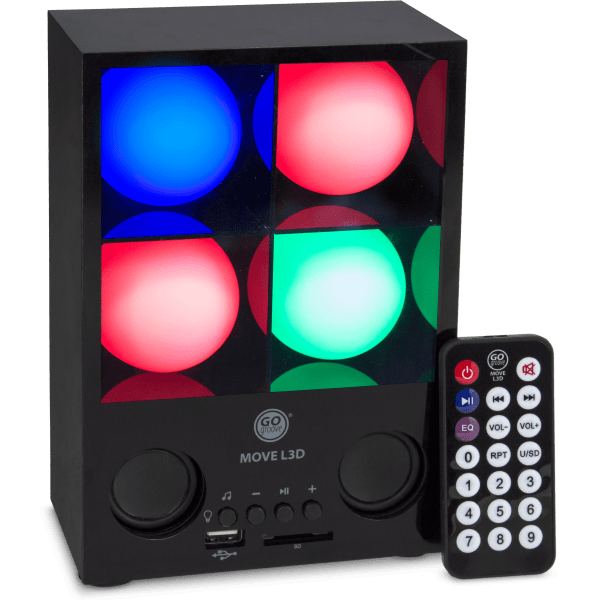 GoGroove Move L3D Mood Light Speaker