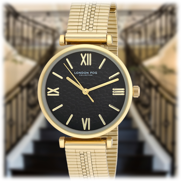 MorningSave: London Fog Round Wembley Bracelet Watch