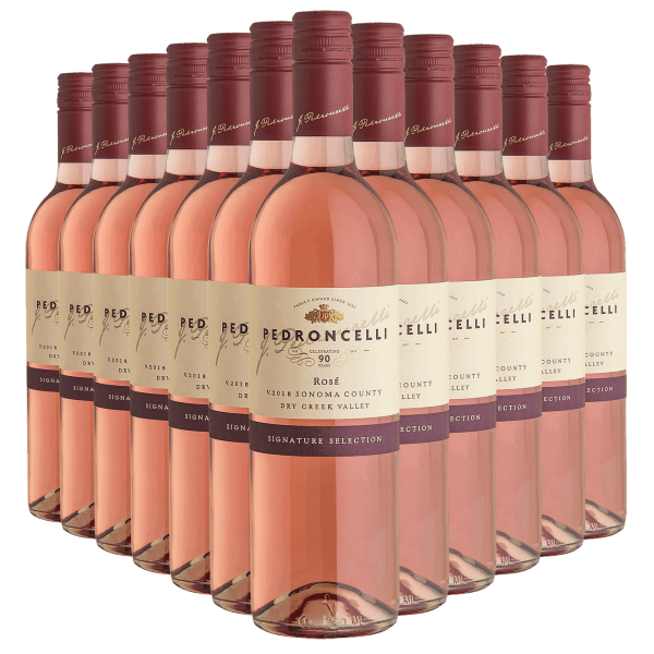 12-Bottles (1 Case) of Pedroncelli Rosé Wine