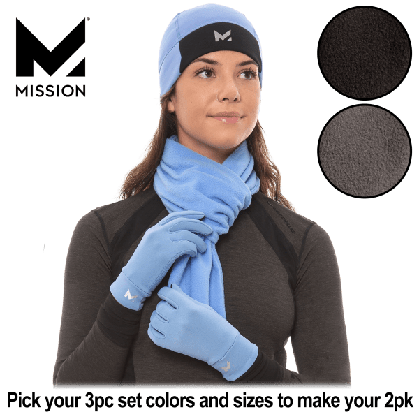 Pick-Your-2-Pack: Winter Hat, Scarf, and Gloves Bundles