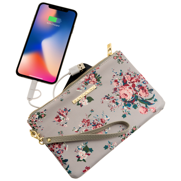 charging pouch wristlet