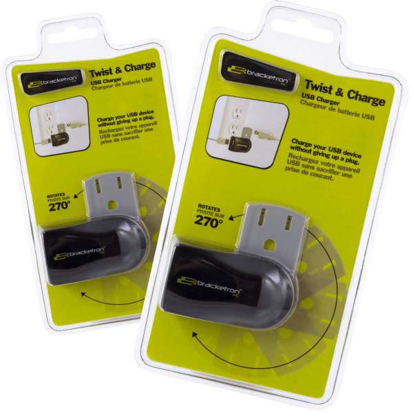 2-for-Tuesday: Bracketron Twist and Charge USB Chargers