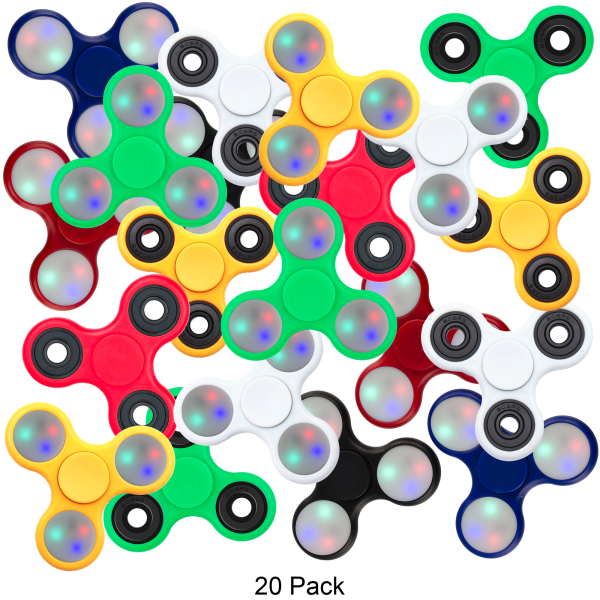 20-Pack: Random Fidget Spinners