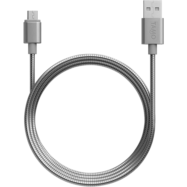 TAMO 36" Braided Metal Forever Cables Micro USB