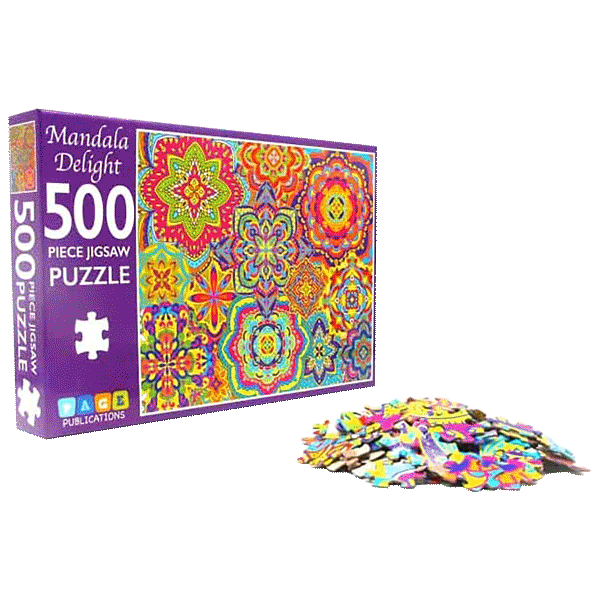 Pick-Your-2-Pack 500 or 1000 Piece Jigsaw Puzzles