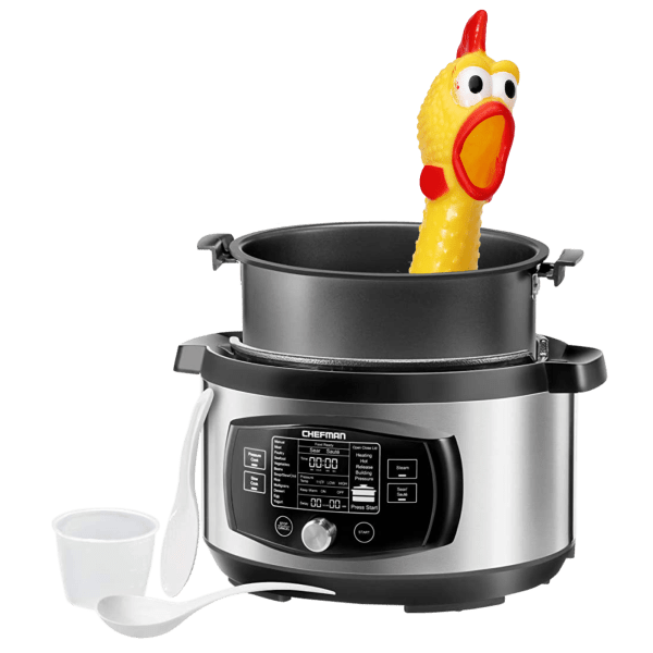 Chefman XL 8-Quart Programmable Multi-Function Pressure Cooker