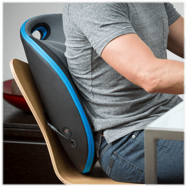 MorningSave Back Massager Cushion with 12 Heads & Heat by ModernTherapy