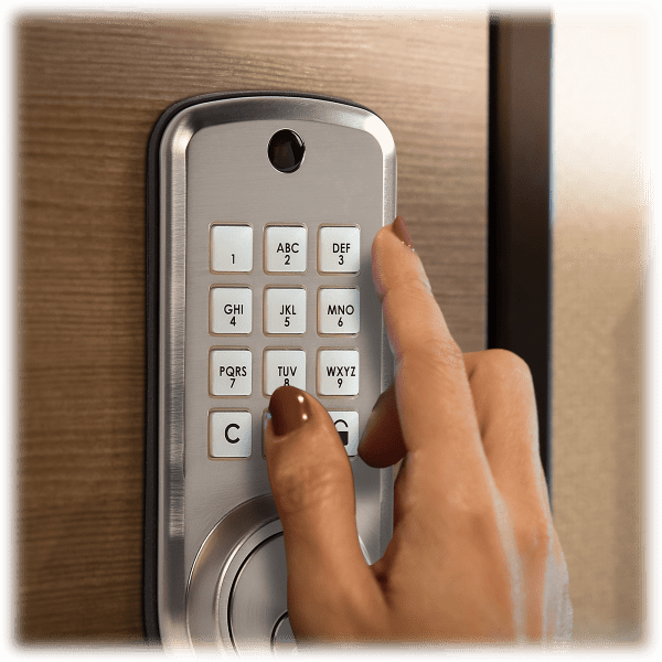 MorningSave Ultra Security Keyless Electronic Deadbolt with 2 Remote Controls