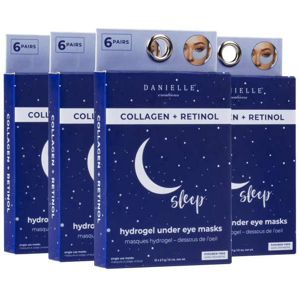 MorningSave 24Pack Danielle Infused Hydrogel Under Eye Masks with