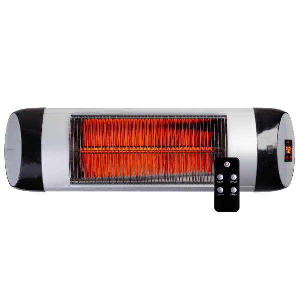 Comfort Zone 1500-Watt Indoor/Outdoor Electric Heater with Adjustable Thermostat