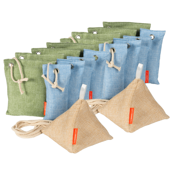 18-Pack: The Good Stuff Variety Pack of Bamboo Charcoal Air Freshener Bags