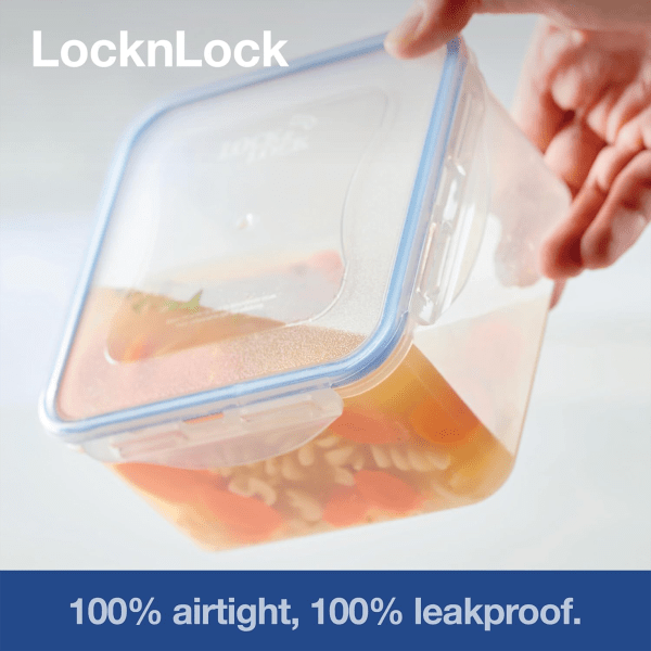 MorningSave: 2-Pack: Lock n Lock Everyday 10-Piece Square Food Storage Set