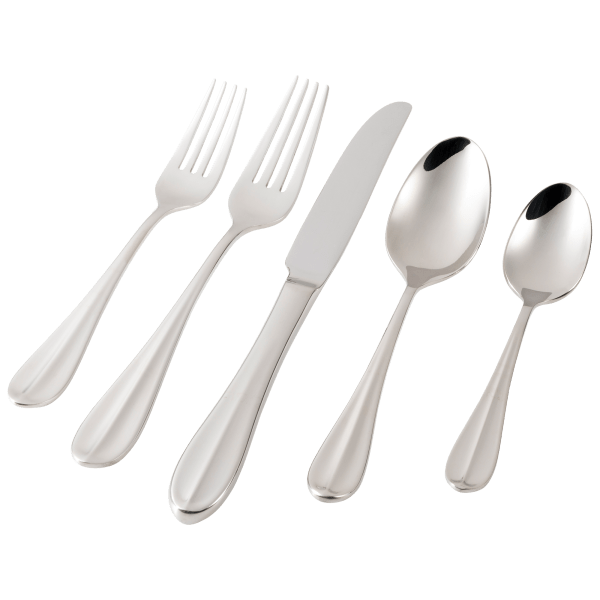 Cuisinart Elite 20 Piece High-Quality 18/10 Stainless Steel Flatware