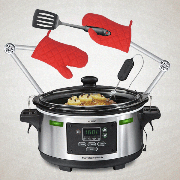 Meh Hamilton Beach Programmable Slow Cooker With Temperature Probe