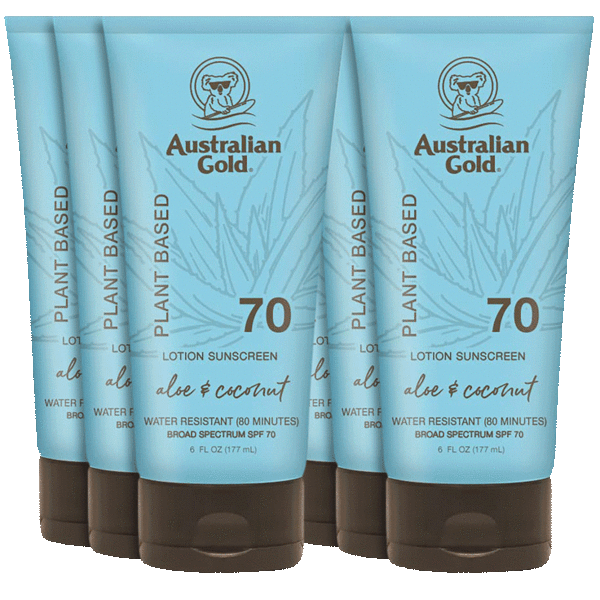 6-Pack: Australian Gold Water Resistant Lotion Sunscreen