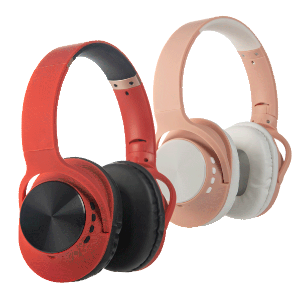 2-Pack: Bluestone Flexi Rubber Finish Headphones