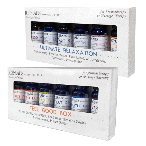 6-Pack: Ice Labs Natural Essential Oil Blends