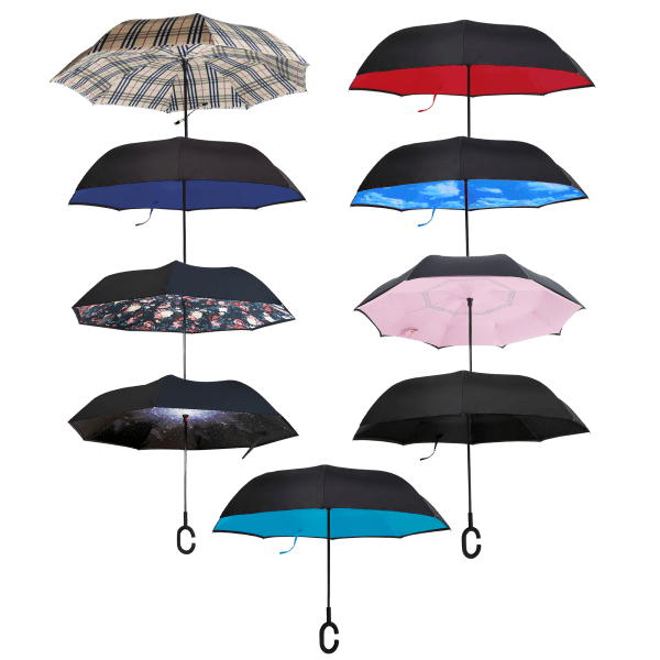 SwissTek Double Layer Windproof UV Protection Umbrella