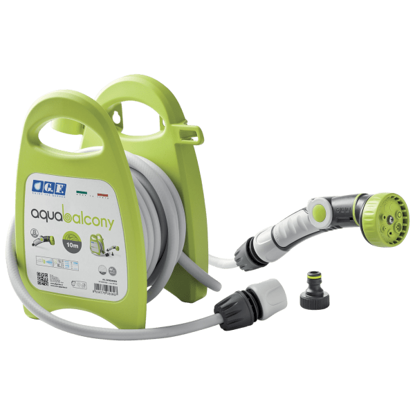 GF Garden 33FT Aquabalcony Hose with 8-Function Sprayer