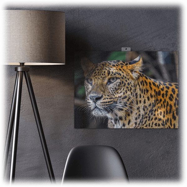 MorningSave: Quiz Quirk Leopard Rectangle 1000 Piece Puzzle