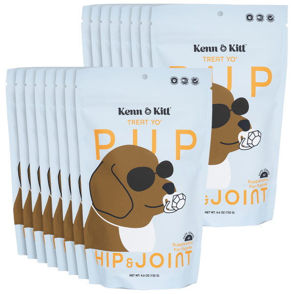 16-Pack: Kenn & Kitt Vet-Formulated Hip & Joint Treats for Puppies