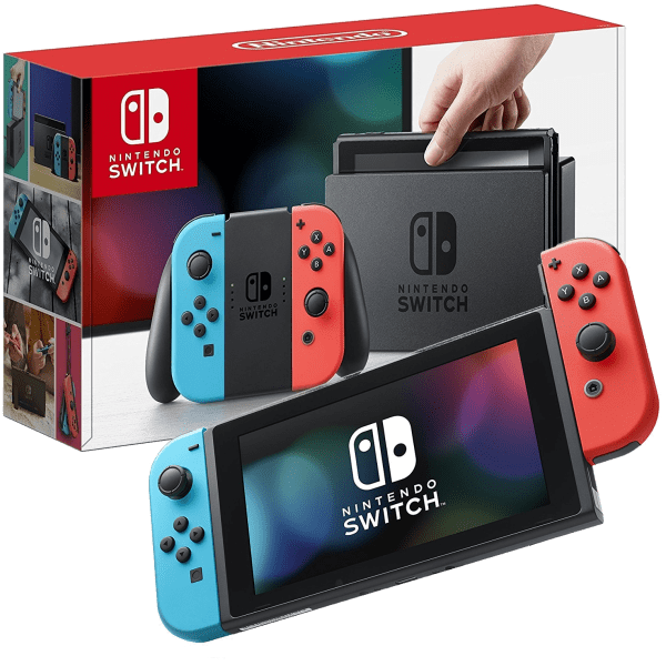 Nintendo Switch (Neon Blue & Red)